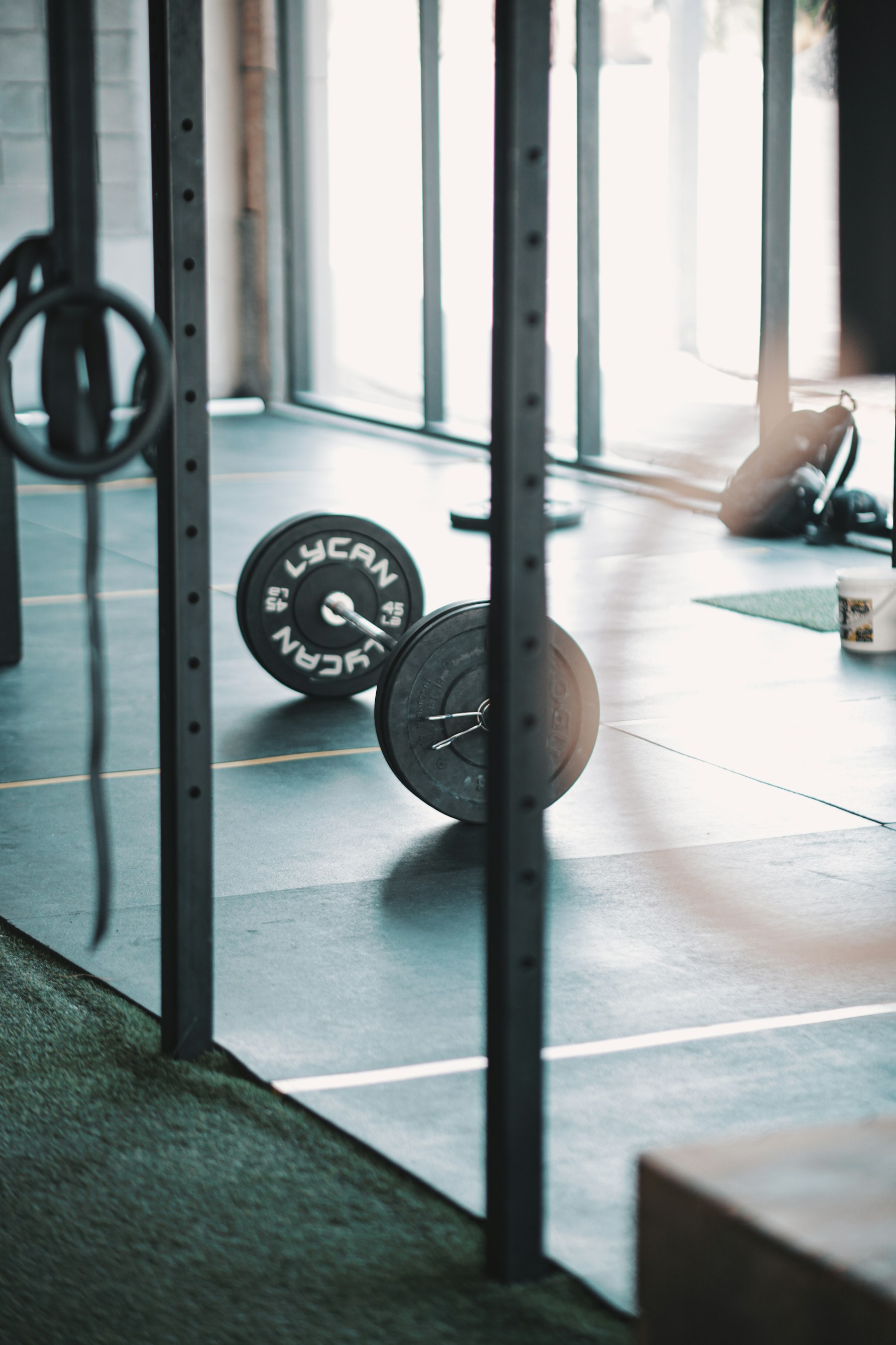 Functional fitness equipment on the Forge training floor
